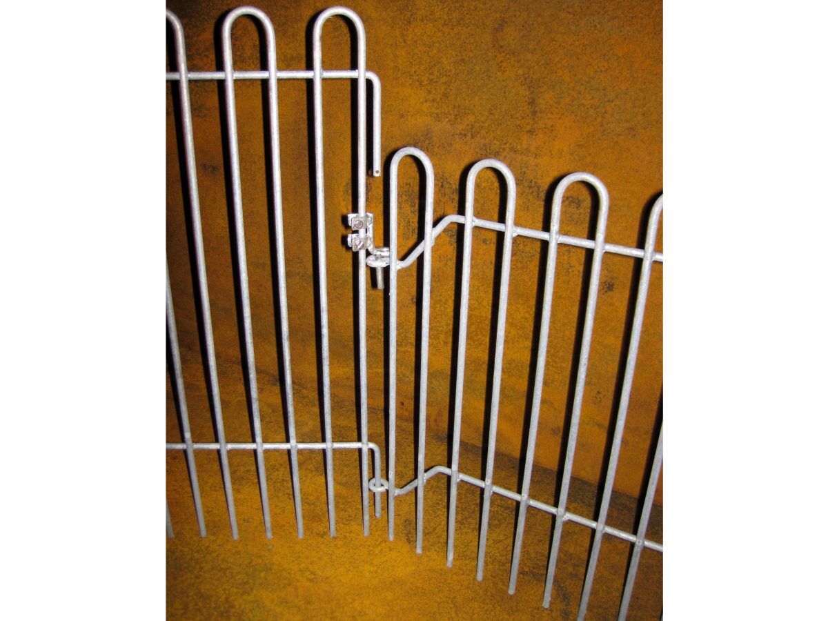 verbindungshalter_2 Verbindungshalter Salzburg für unterschiedliche Zaunhöhen in Eisen feuerverzinkt