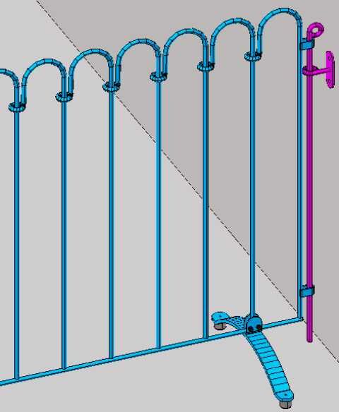 Endstab für Wandhalter Poolfix-100