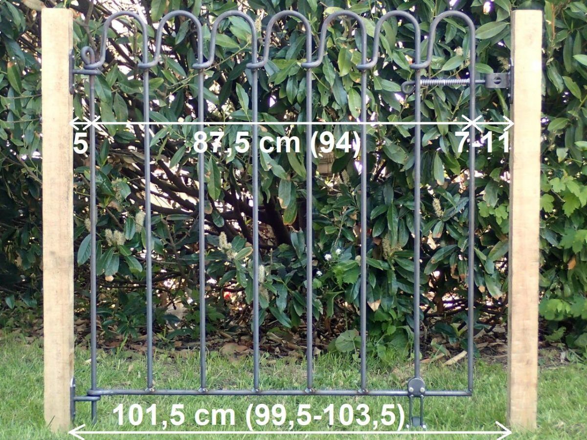  Riegel-Wandhalter für die Tür Vienna in Eisen roh