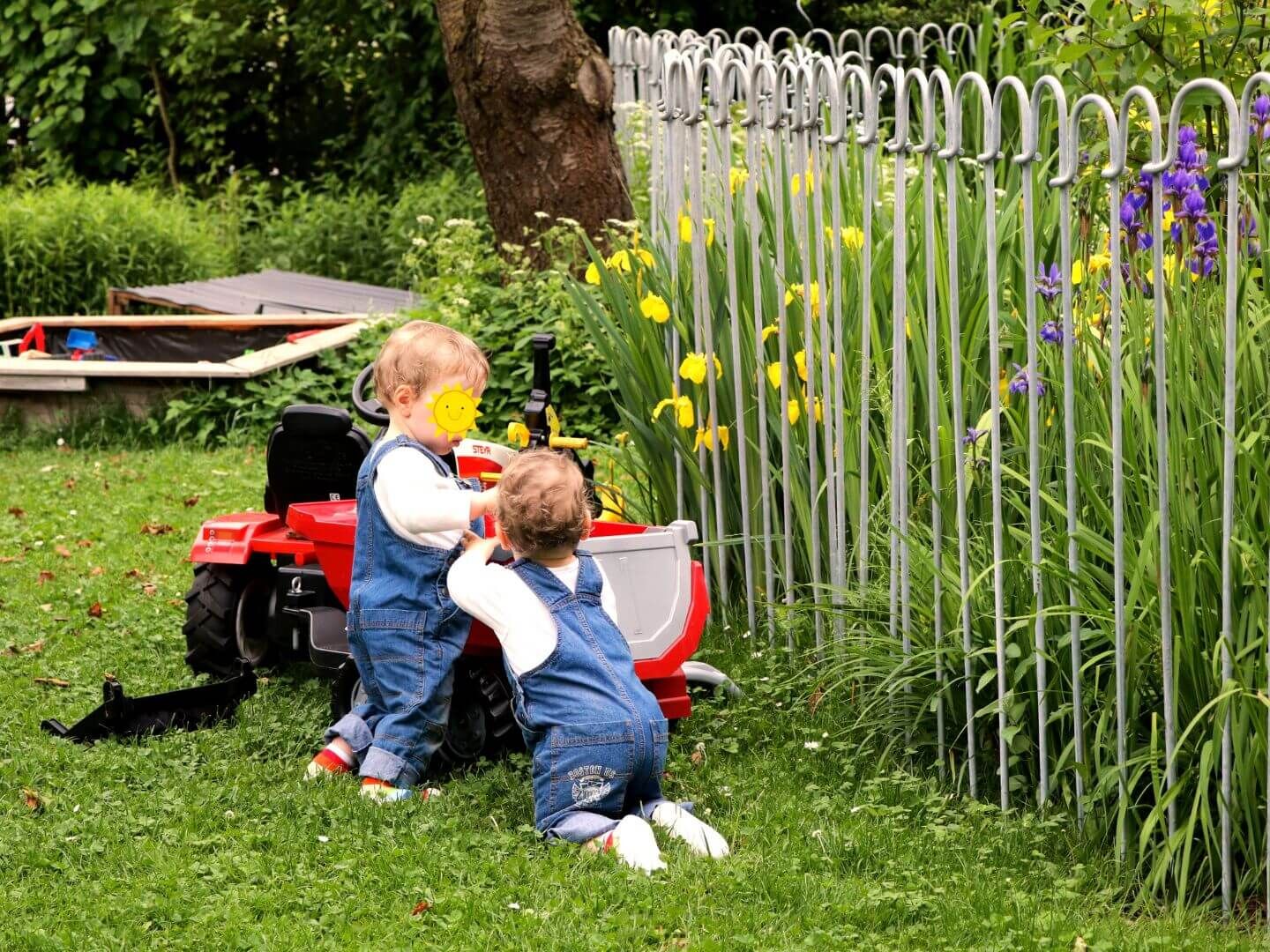 Steckzaun Vienna 100 feuerverzinkt - Teichzaun zum Stecken Steckzaun Vienna 100 feuerverzinkt - Teichzaun zum Stecken