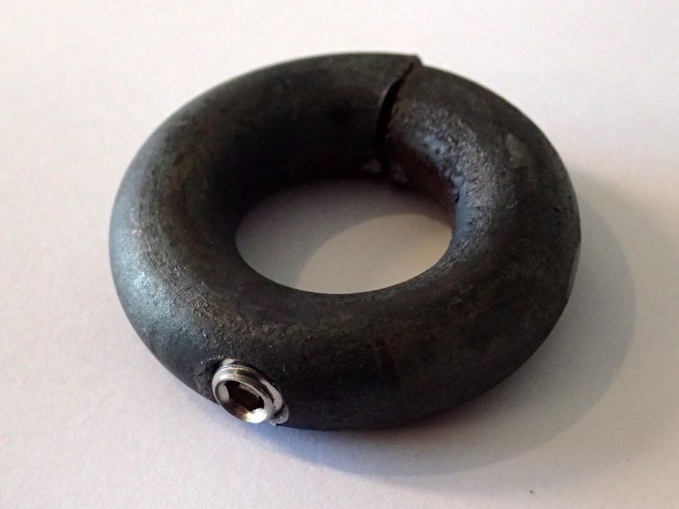 unterleg-ring-fuer-zaun Auflagering zum Anklemmen in Eisen roh