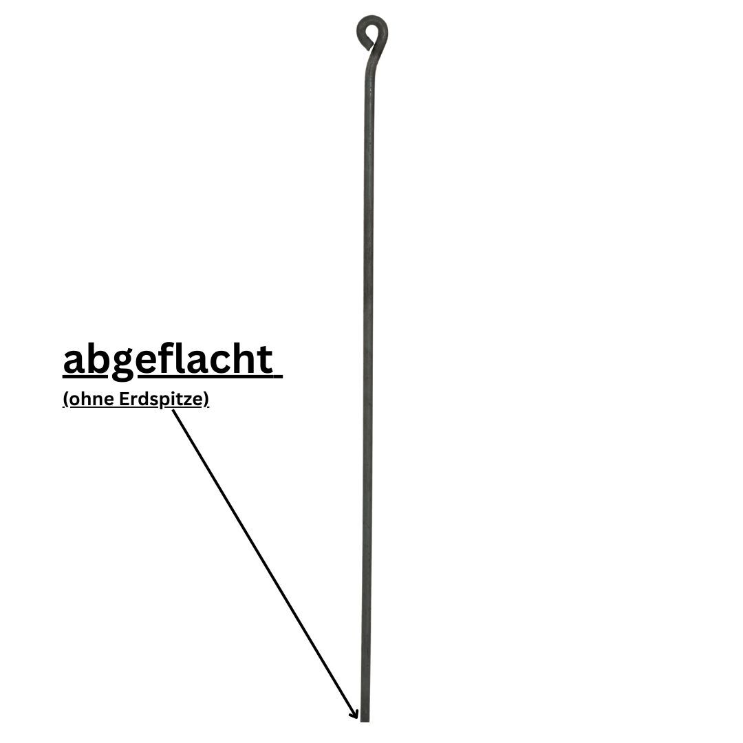 abgeflachter Verbindungsstab fuer den Gartenzaun Graz