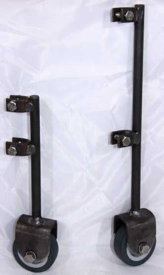 bodenrolle-tuer-graz kurze und lange Ausführung in Eisen roh