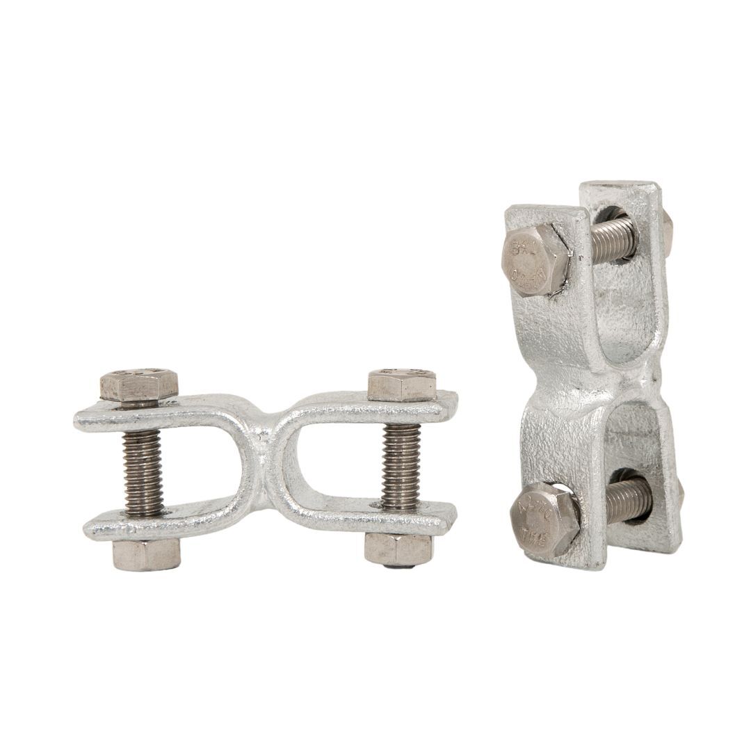 Verbindungsklemme für den Stellzaun Poolfix und Steckzaun Vienna