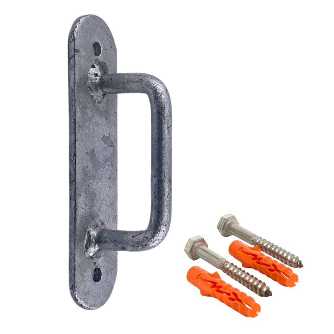 Riegel-Wandhalter fuer die Poolfix Tuer in Eisen feuerverzinkt Riegel-Wandhalter fuer die Poolfix Tuer in Eisen feuerverzinkt