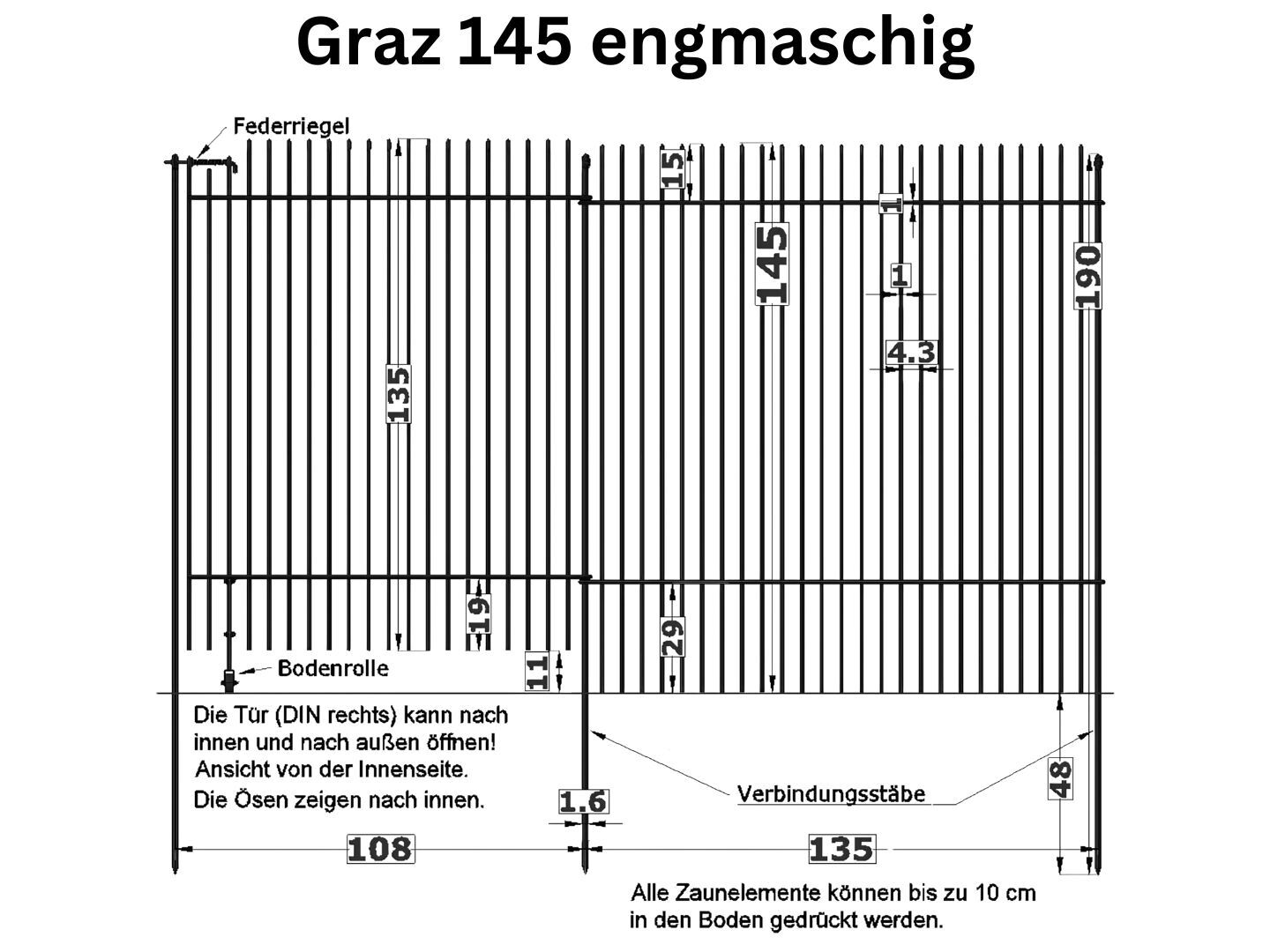 Datenblatt Graz 145 engmaschig