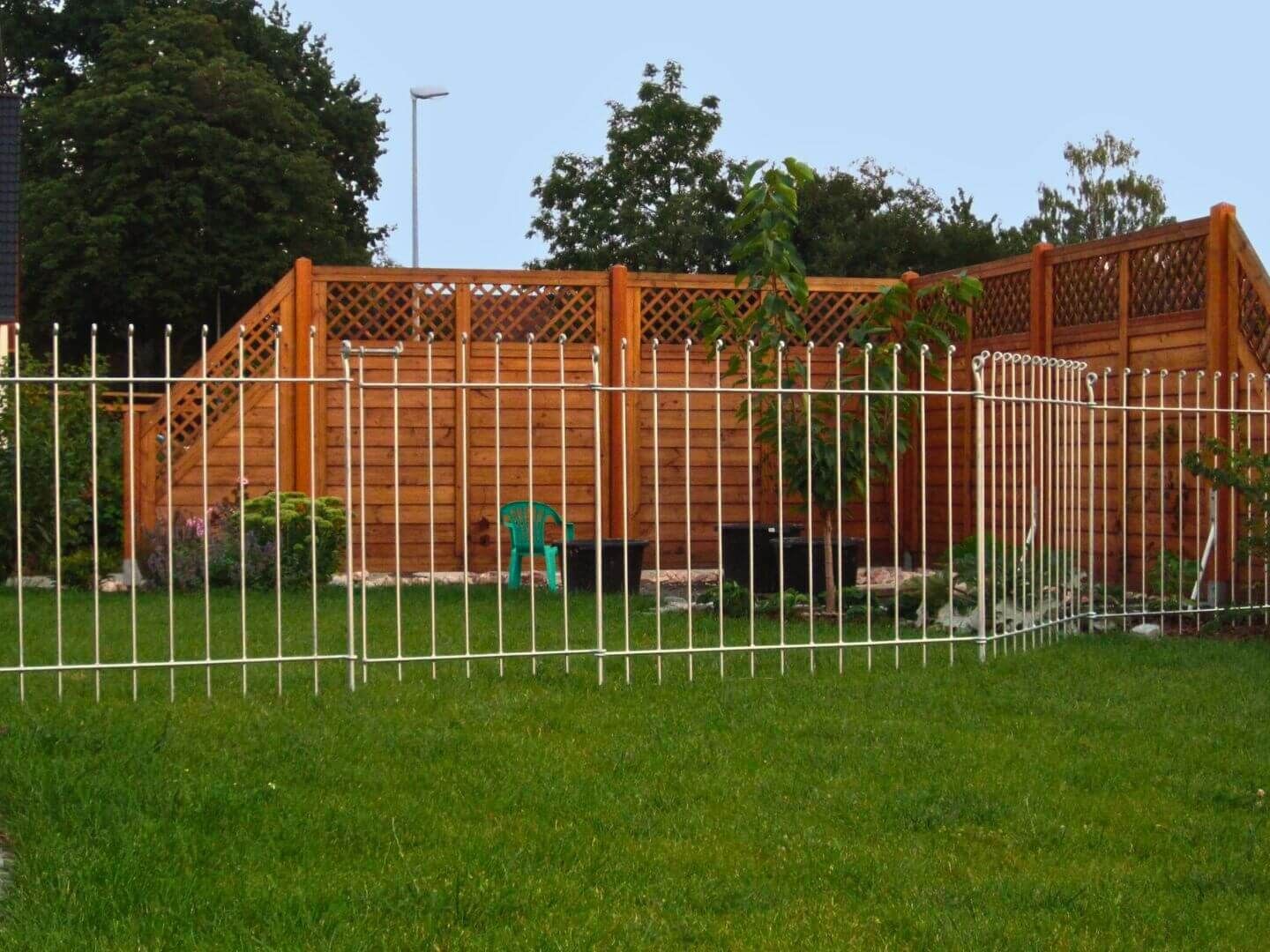 Graz Höhe 115 cm - Gartenzaun / Hundezaun