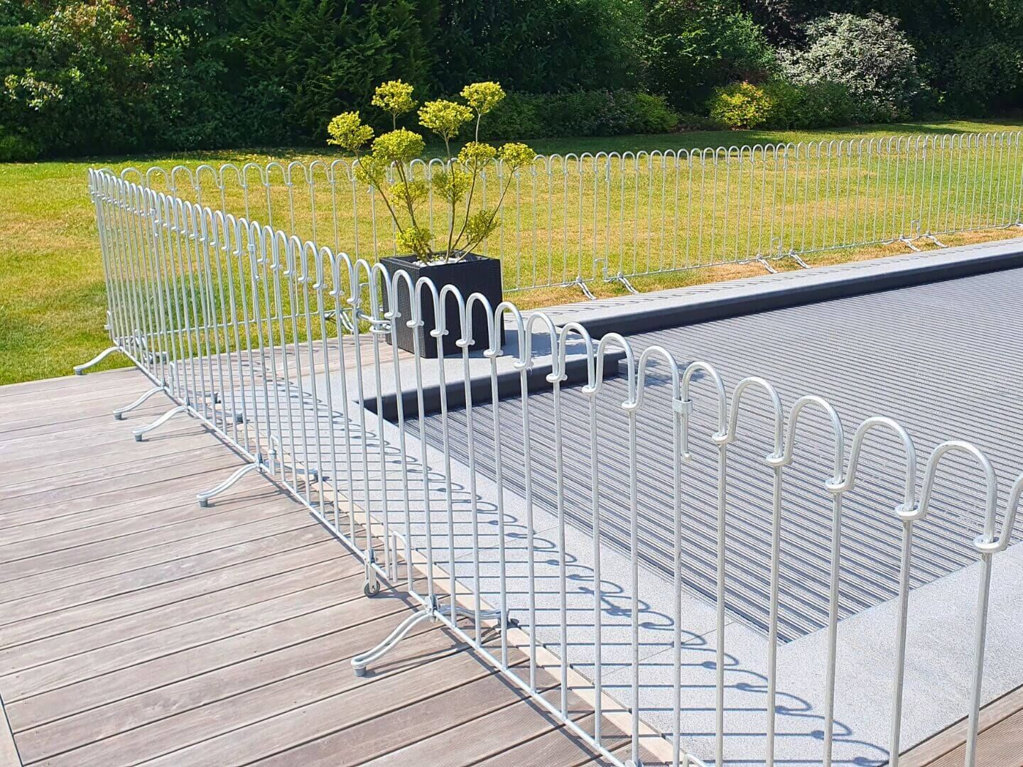 Poolzaun Poolfixelemente zum hinstellen Poolzaun Poolfixelemente zum hinstellen