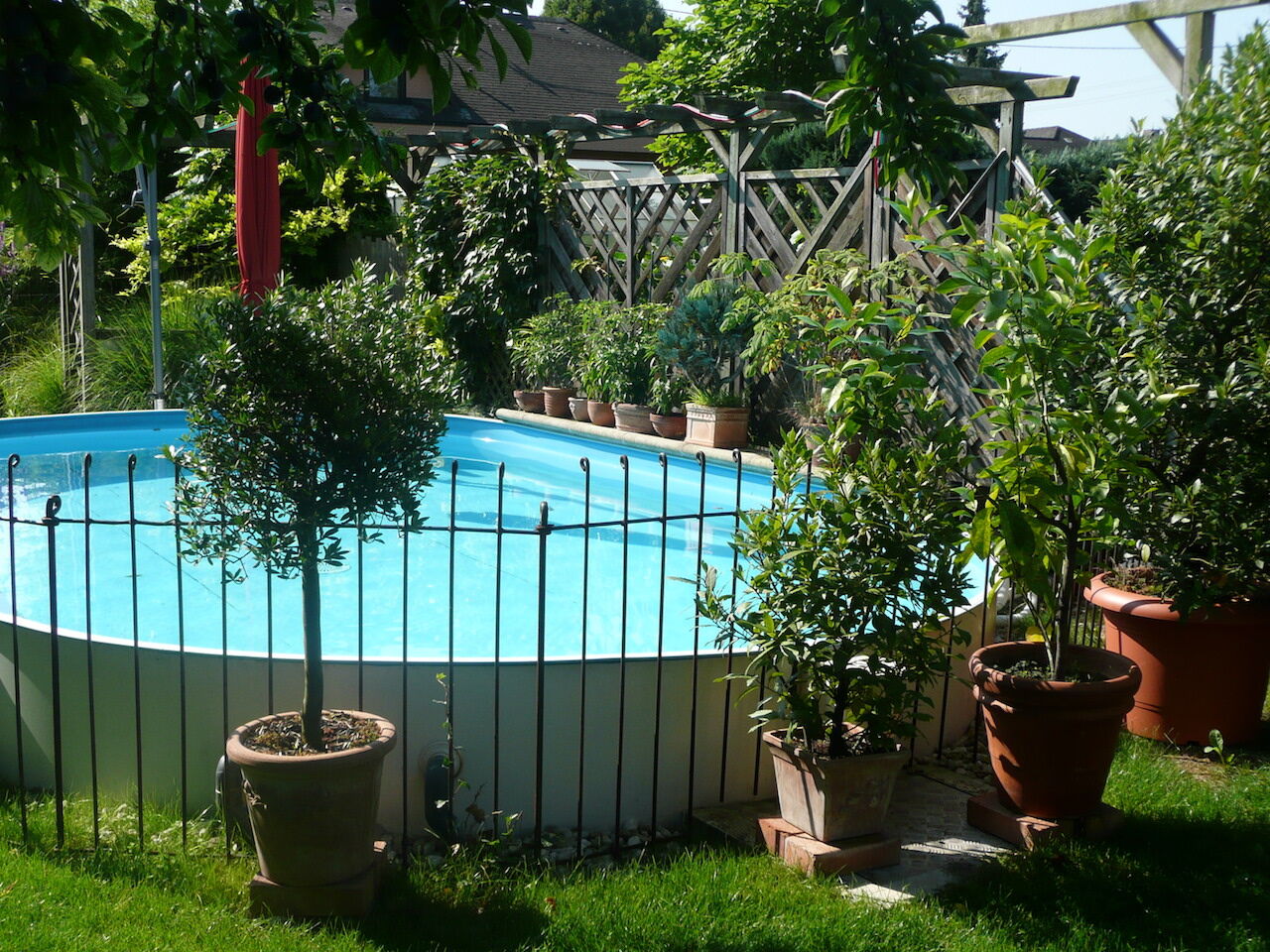 Poolabsicherung mit dem Gartenzaun Graz 