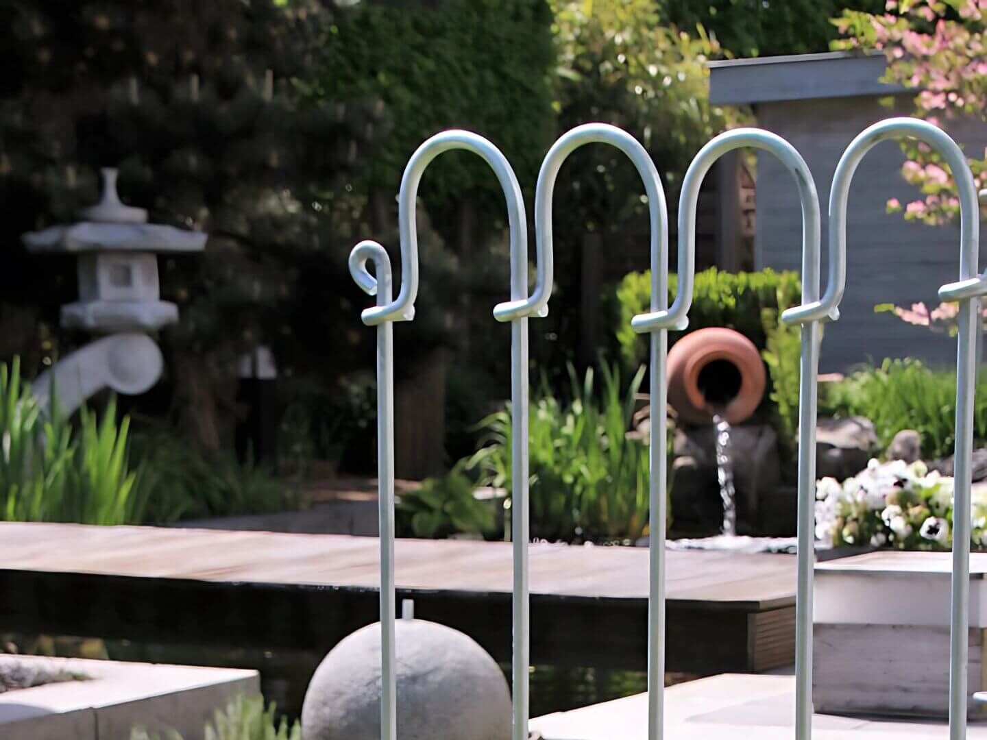 Endstab für den Steckzaun Vienna in der feuerverzinkten Ausfuehrung Endstab für den Steckzaun Vienna in der feuerverzinkten Ausfuehrung