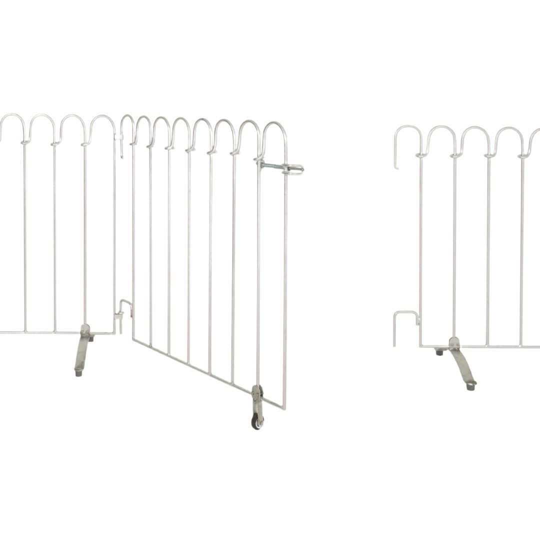 Tuer fur Stellzaun Poolfix in Eisen feuerverzinkt